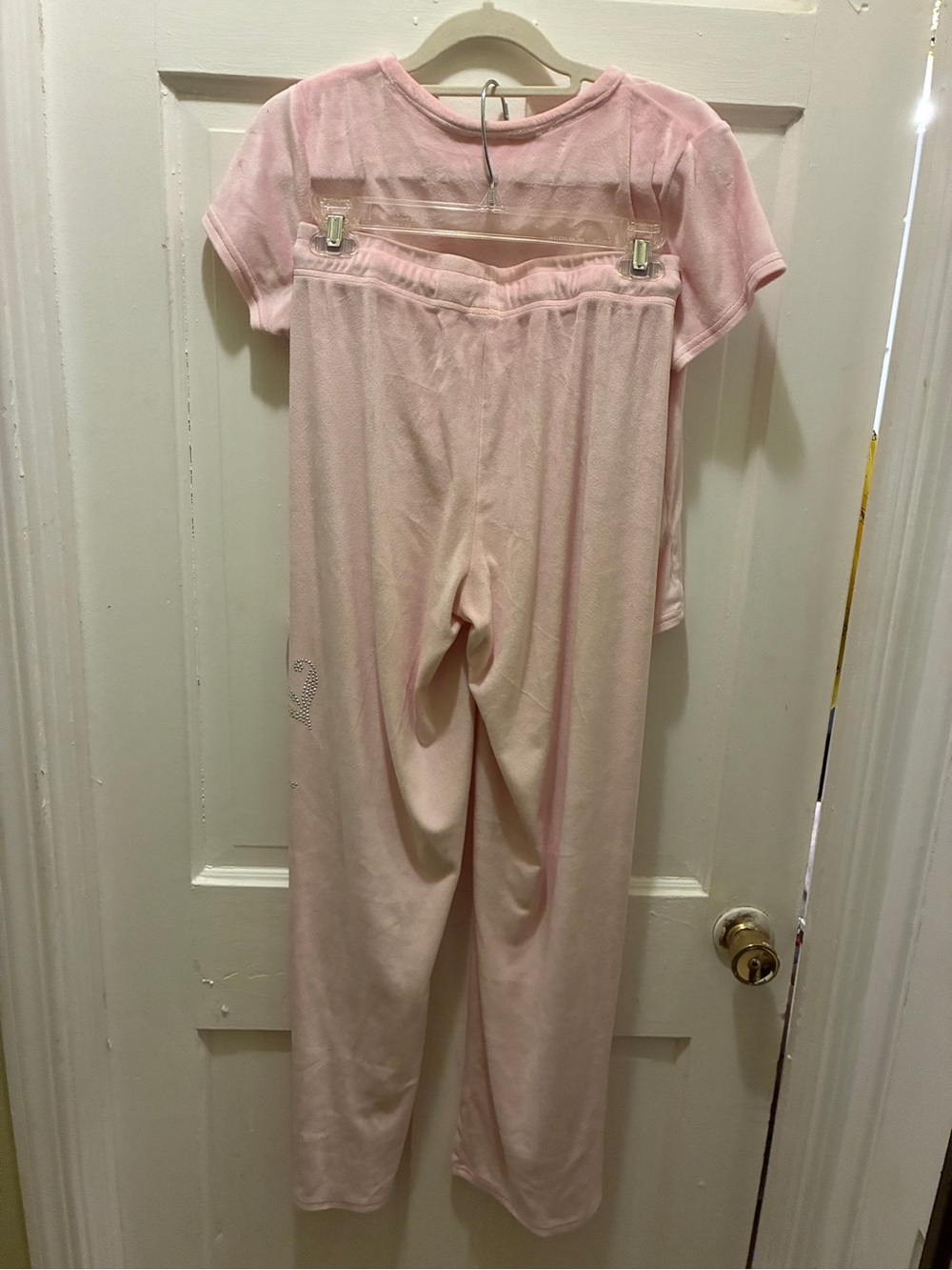 Juicy Couture Light Pink Two-Piece Pajama Set